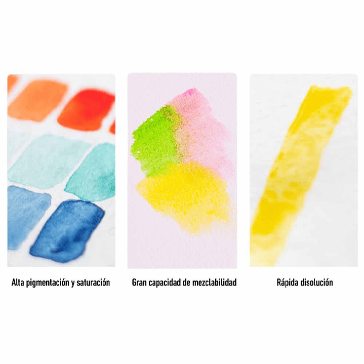 HIMI KIT DE ACUARELA 36 COLORES  8