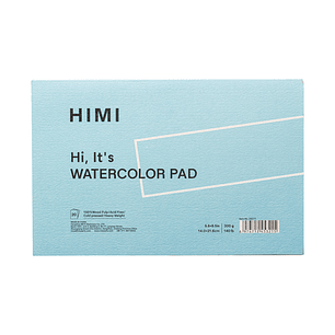 HIMI WATERCOLOR PAD (5.5*8.5IN BLUE)