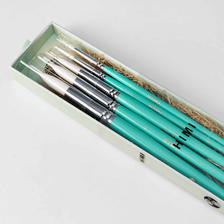 HIMI LITTLE BIRD SET DE 5 PINCELES ACUARELA  3