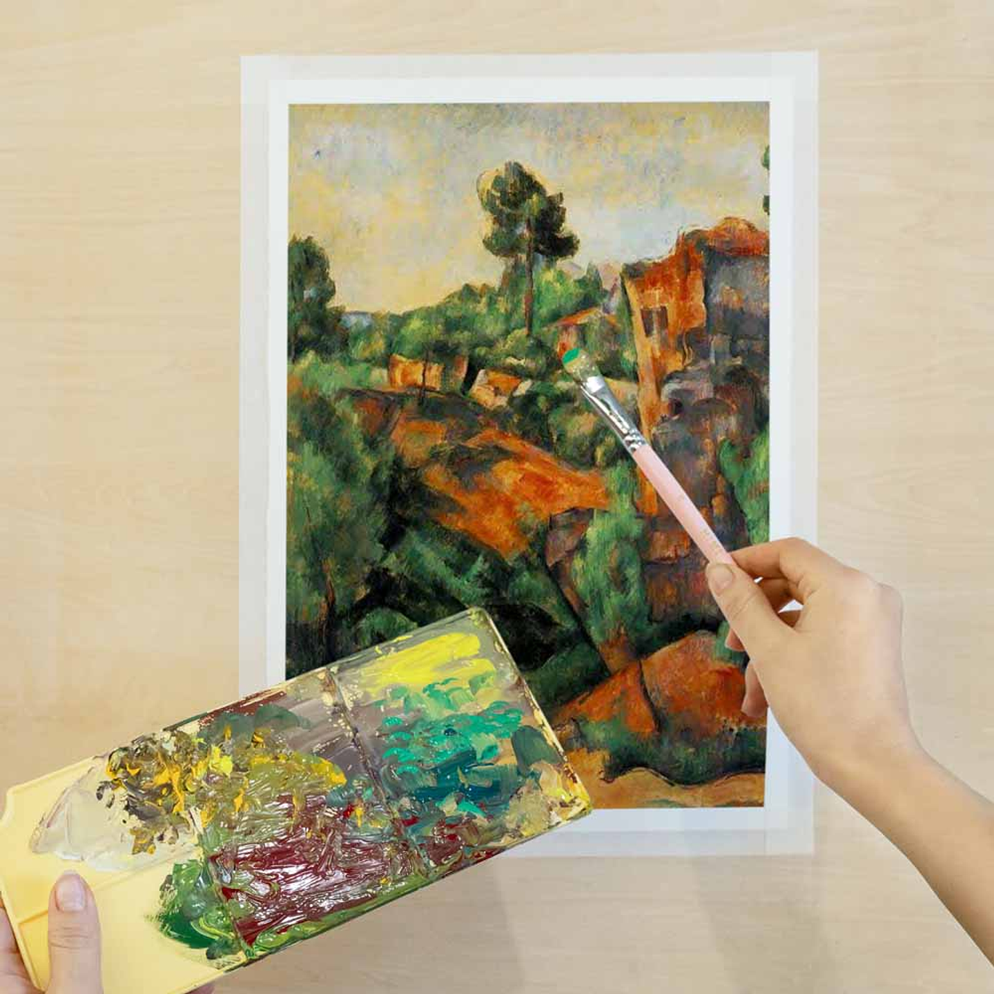 HIMI LITTLE BIRD SET DE 5 PINCELES PINK  9