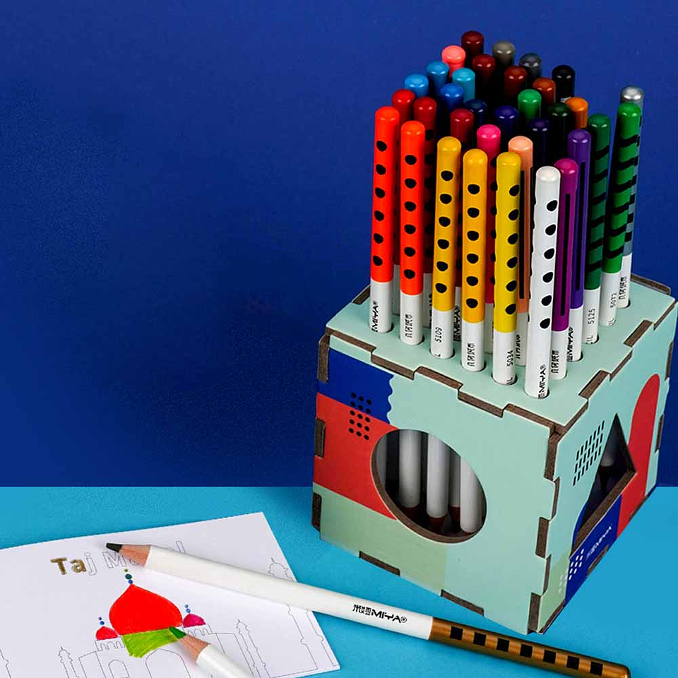 MIYA SET DE REGALO 36 LAPICES DE COLORES  5