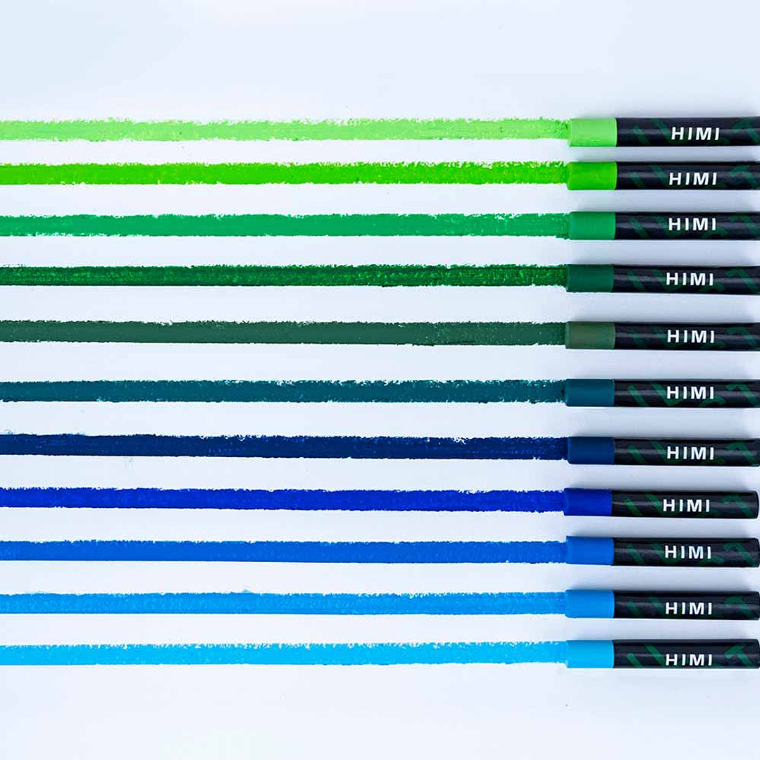 HIMI PASTELES AL OLEO 36 COLORES  9