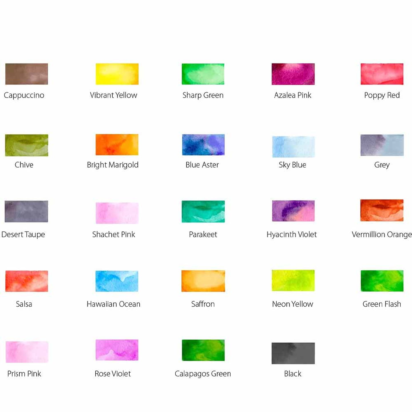 OHUHU 24 MARCADORES DE PINCEL ACUARELABLES  2