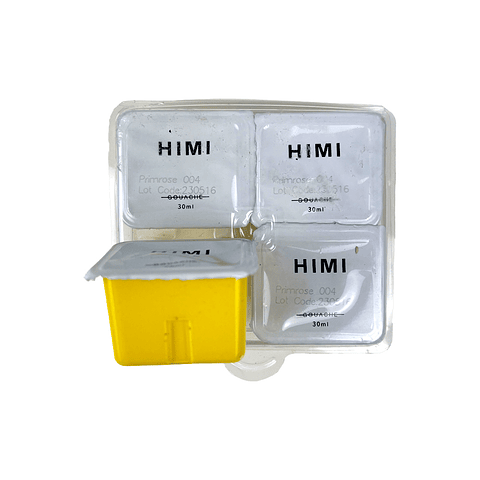 PRIMROSE 004 Recambio de Pintura Gouache Himi de 30 ml 4 unidades