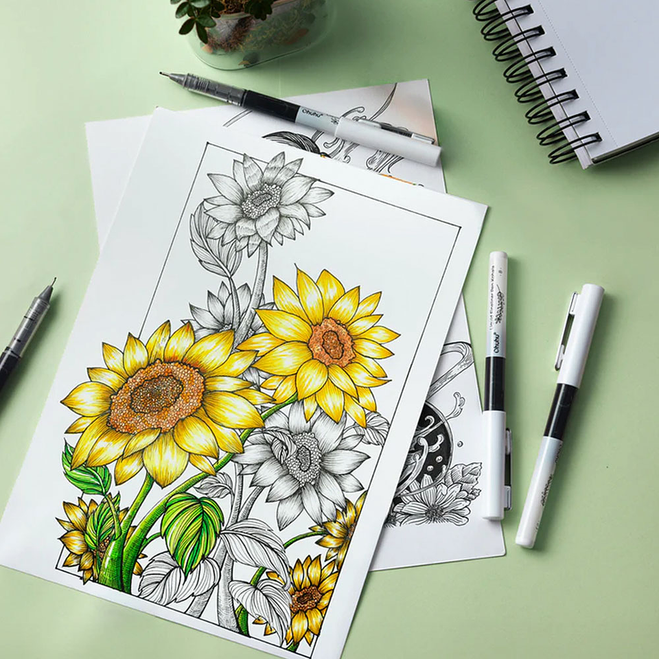 OHUHU KOHALA TIRALINEAS DE PUNTA FINA PAQUETE DE 9 5