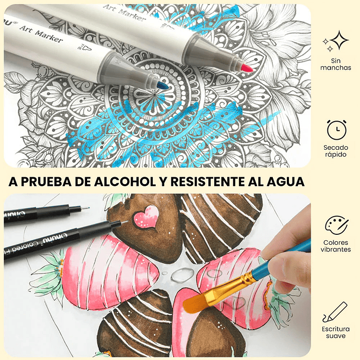 OHUHU HANA HIGHWAY FINELINER BOLÍGRAFOS DE DIBUJO 7