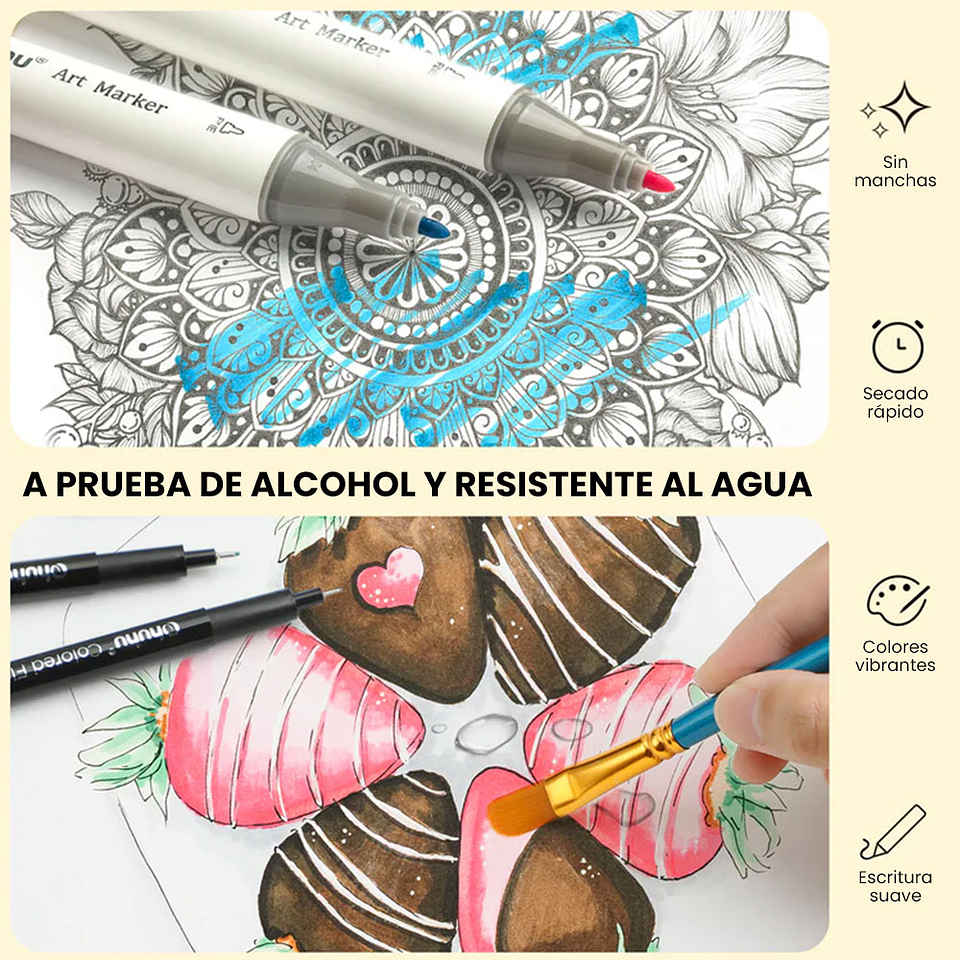 OHUHU HANA HIGHWAY FINELINER BOLÍGRAFOS DE DIBUJO 7