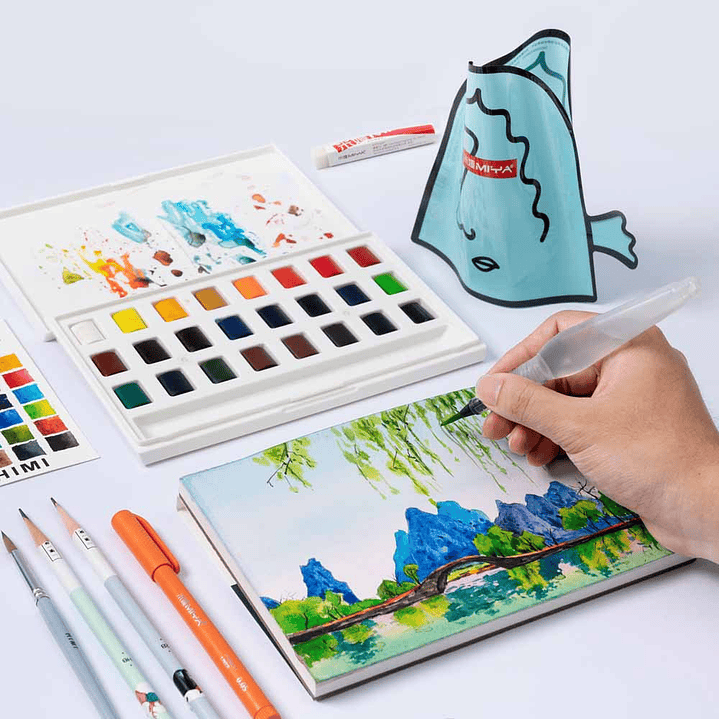 HIMI SET DE ACUARELA 24 COLORES  15