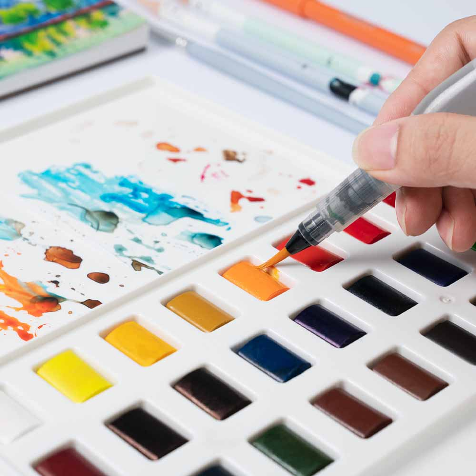 HIMI SET DE ACUARELA 24 COLORES  16