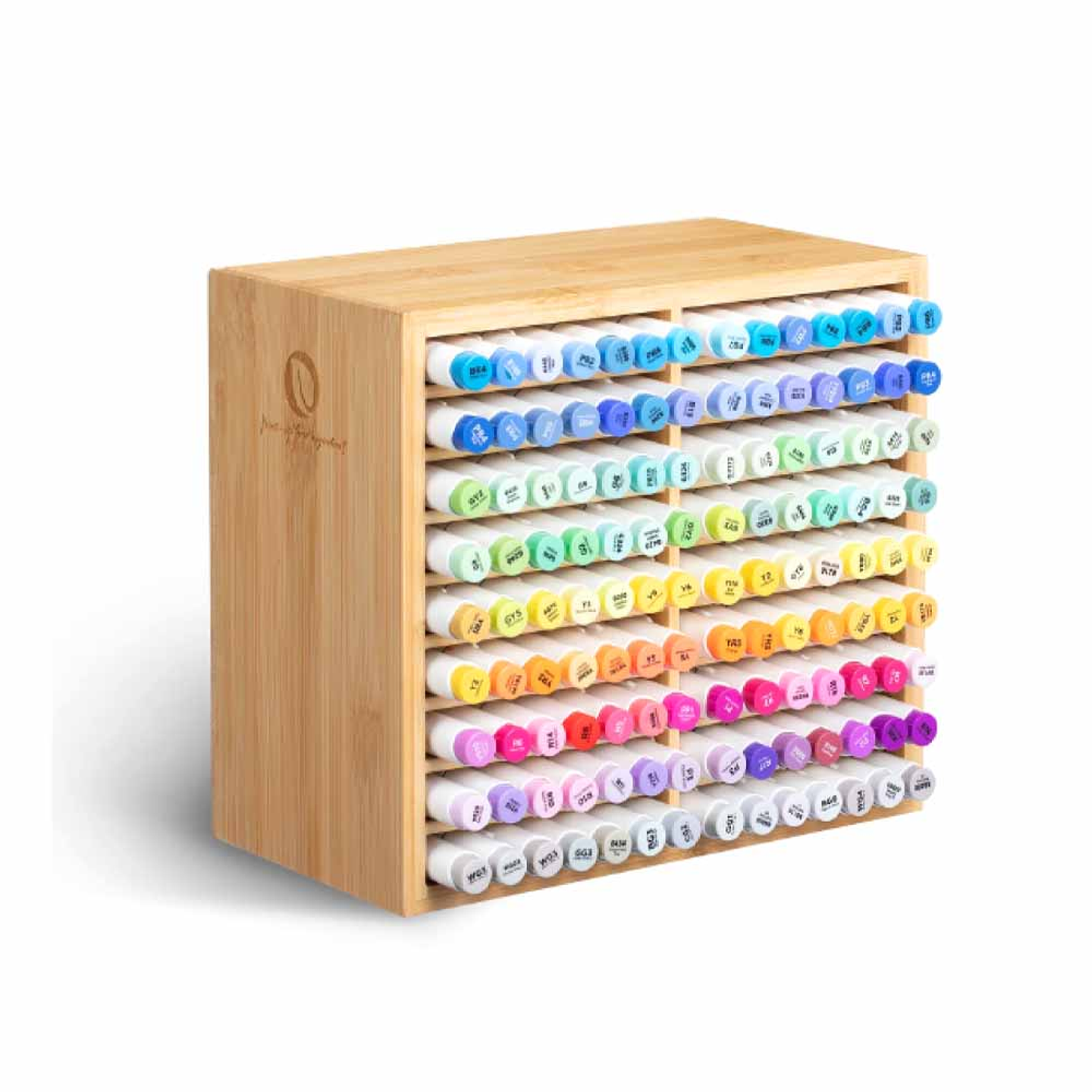 OHUHU ORGANIZADOR DE MARCADORES DE BAMBÚ 1