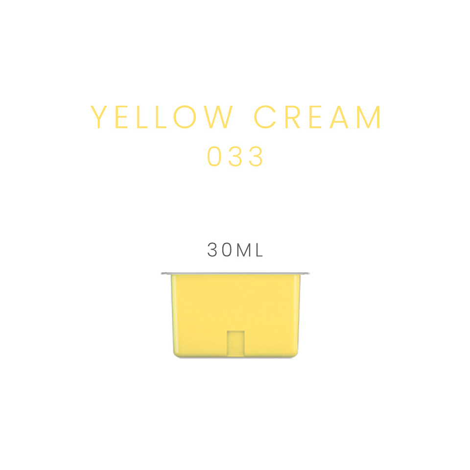 YELLOW CREAM 033 Recambio de Pintura Gouache Miya Himi de 30 ml 4 unidades 1