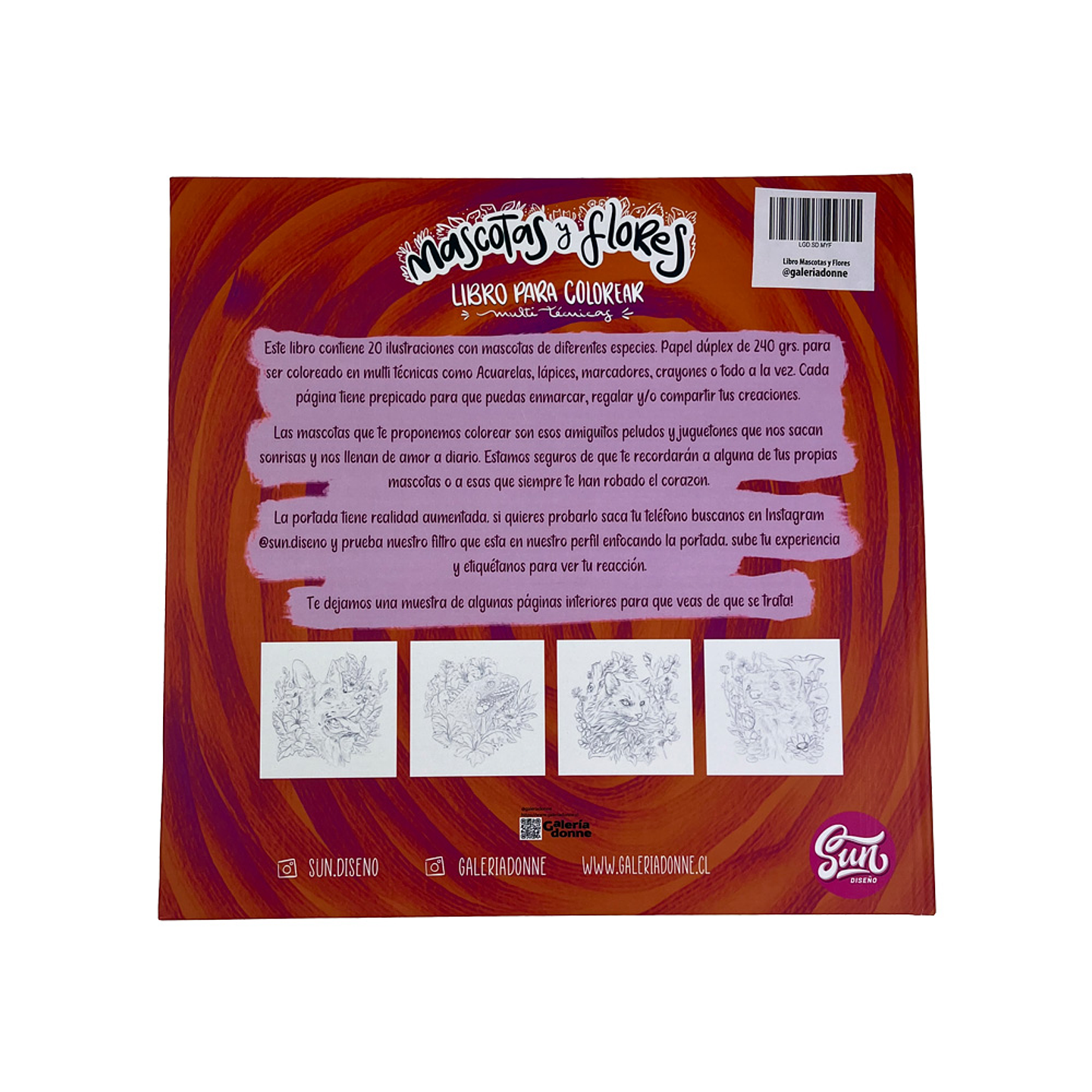 LIBRO MASCOTAS Y FLORES POR SUN DISEÑO 2