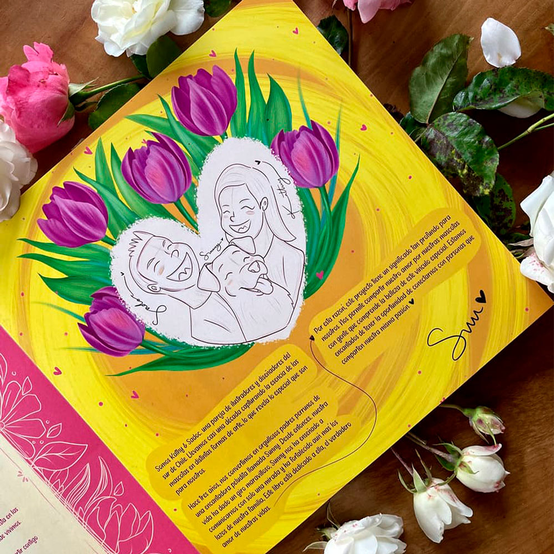 LIBRO MASCOTAS Y FLORES POR SUN DISEÑO 3