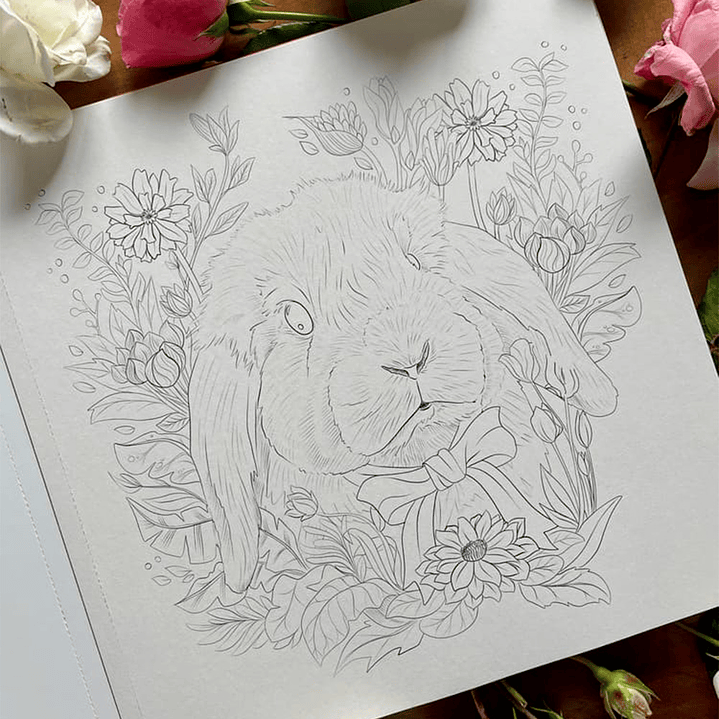 LIBRO MASCOTAS Y FLORES POR SUN DISEÑO 5