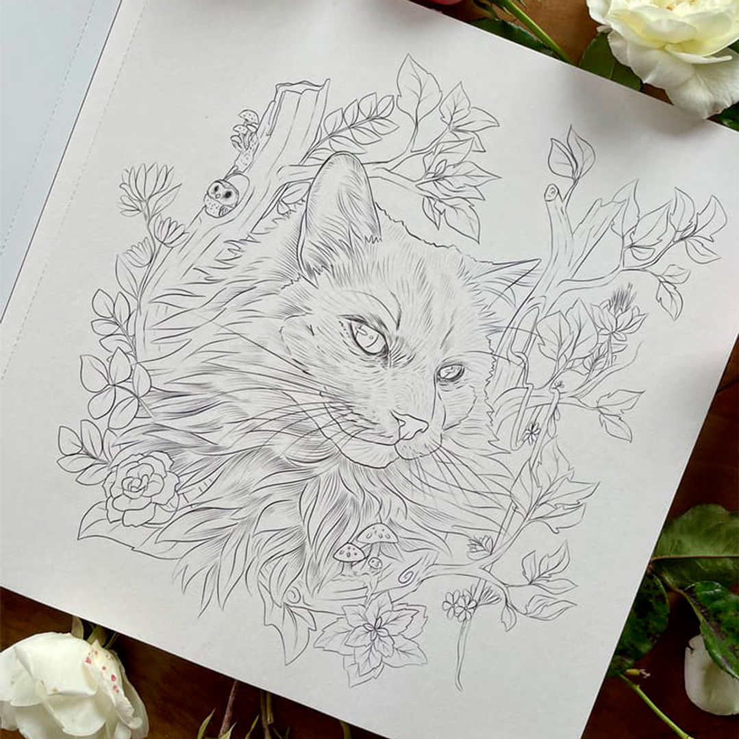 LIBRO MASCOTAS Y FLORES POR SUN DISEÑO 6