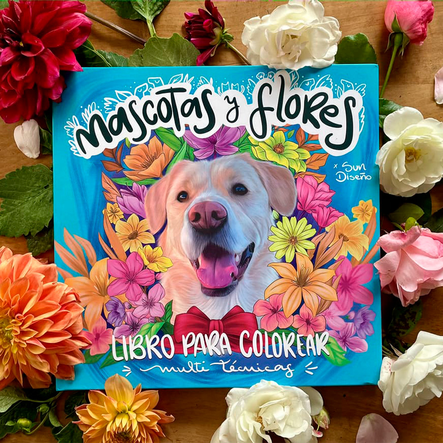 LIBRO MASCOTAS Y FLORES POR SUN DISEÑO 10