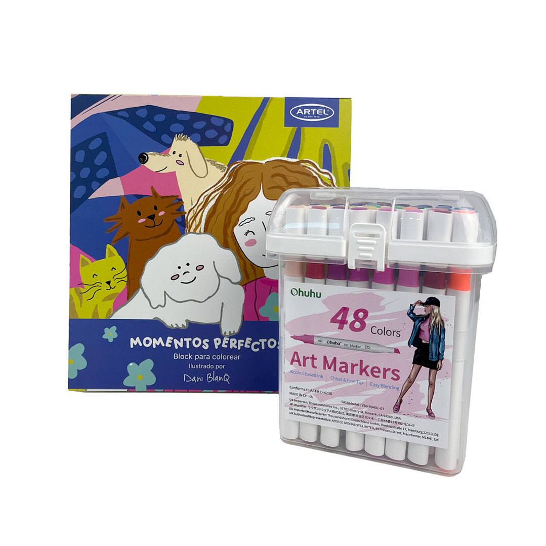 KIT DE INICIACIÓN COLORING - MOMENTOS PERFECTOS 1