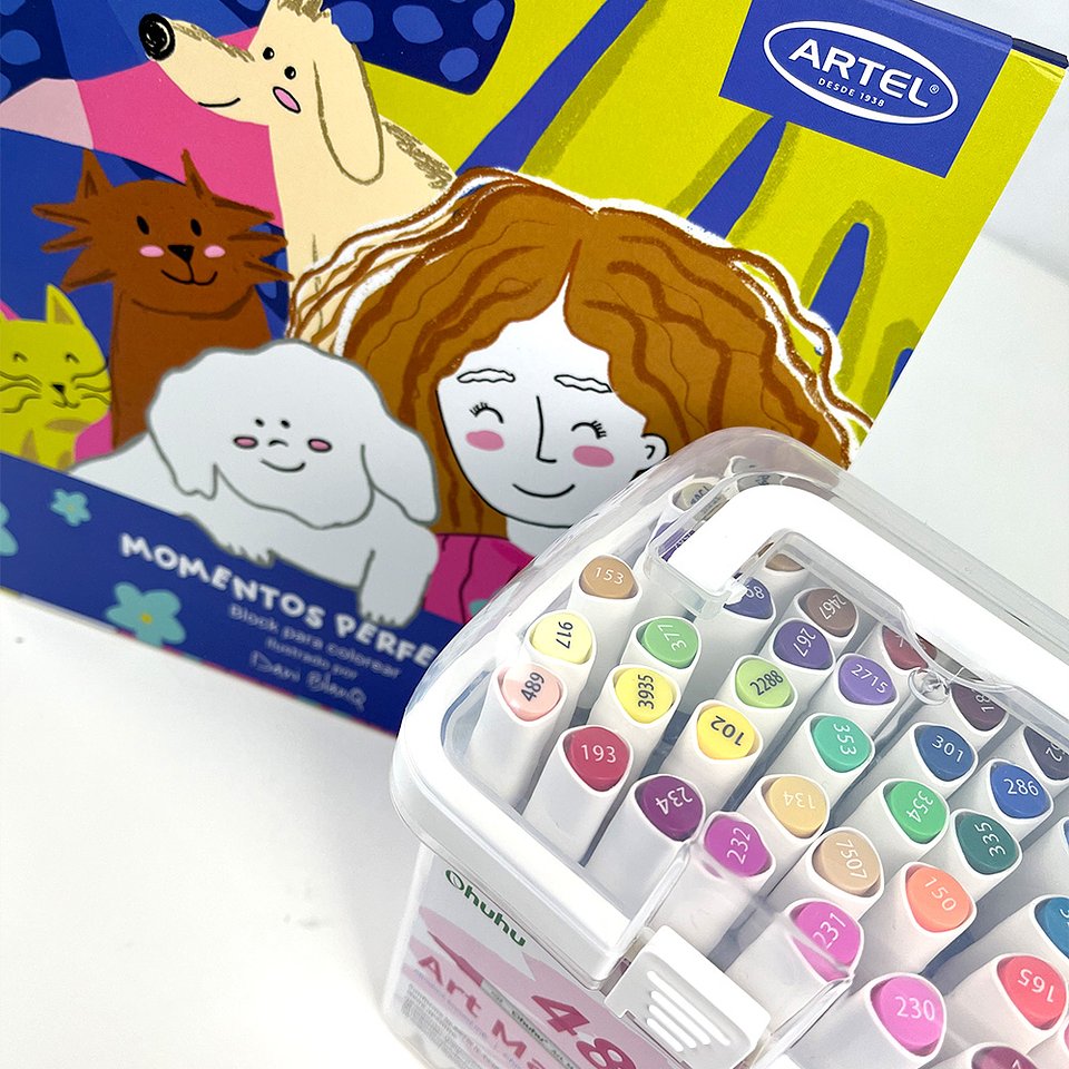 KIT DE INICIACIÓN COLORING - MOMENTOS PERFECTOS 2