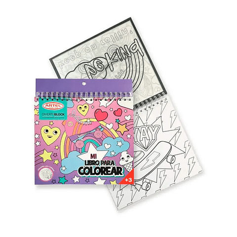 MI LIBRO PARA COLOREAR ARTEL 