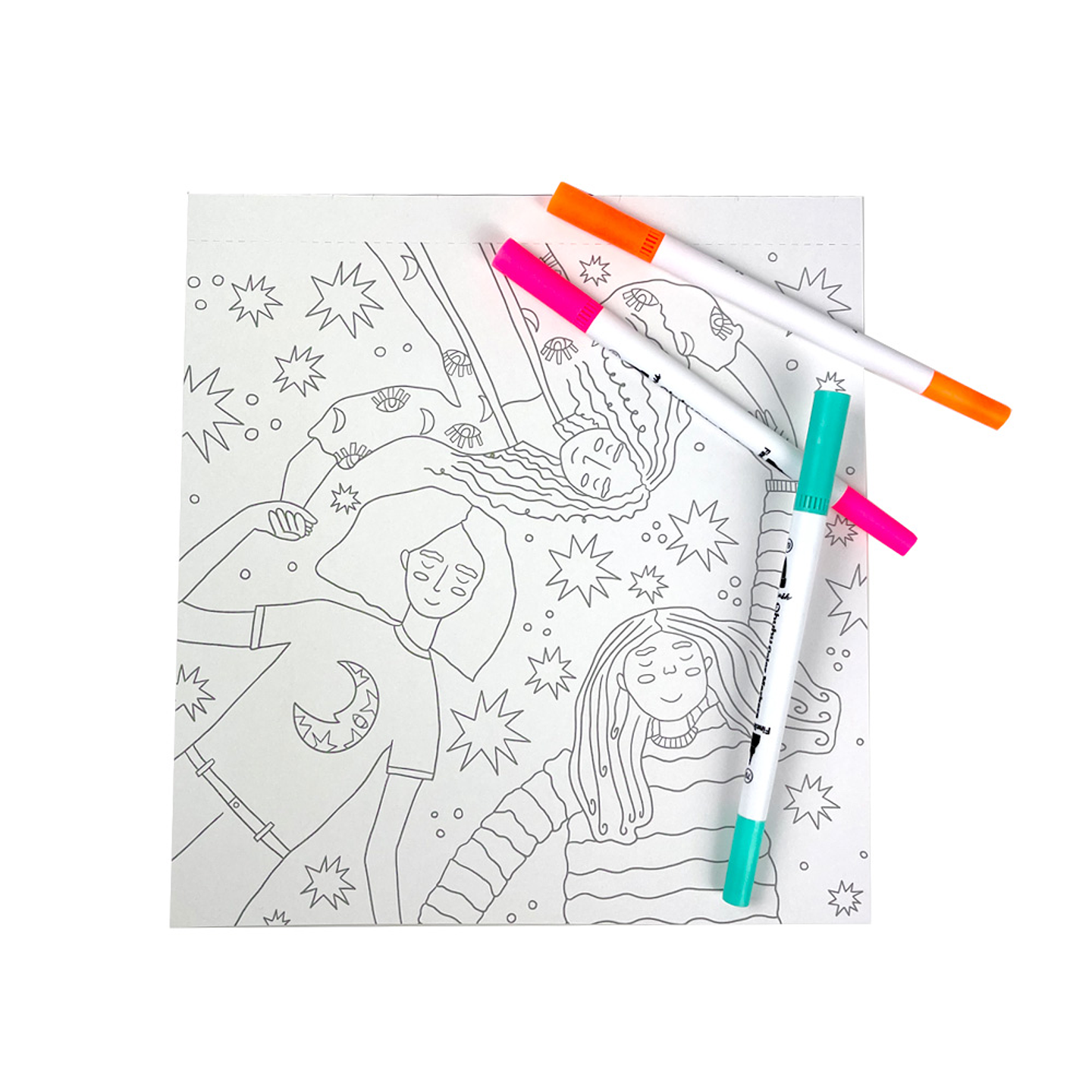 BLOCK PARA COLOREAR MYSTICUS 3