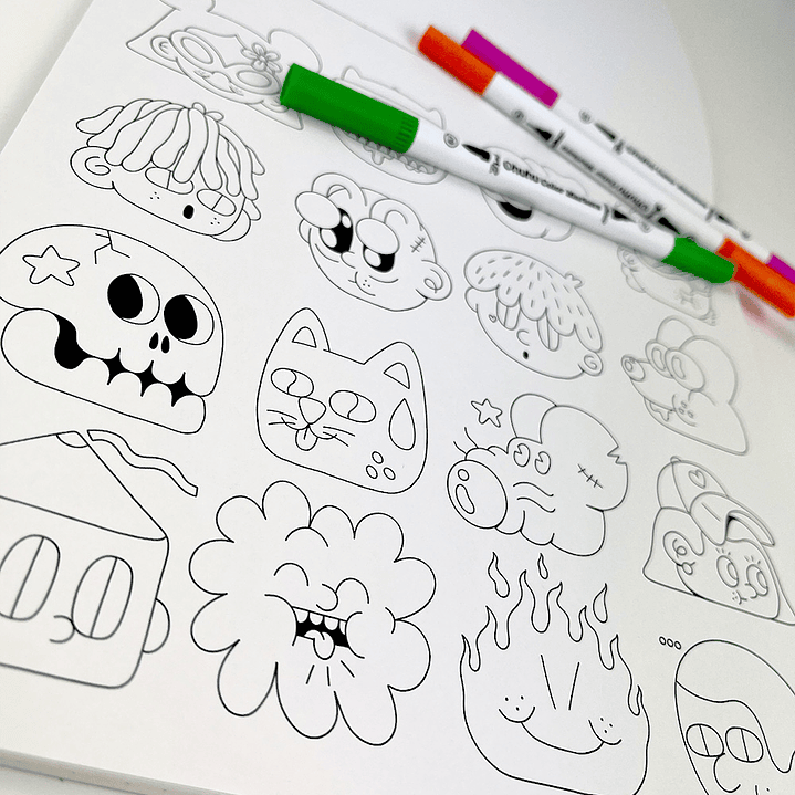 BLOCK PARA COLOREAR DERSI ESTUVO AQUI 3