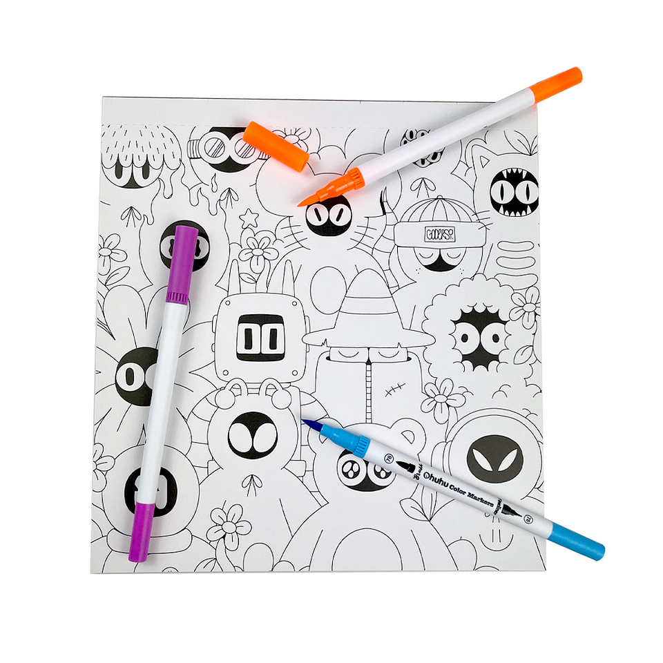 BLOCK PARA COLOREAR DERSI ESTUVO AQUI 4