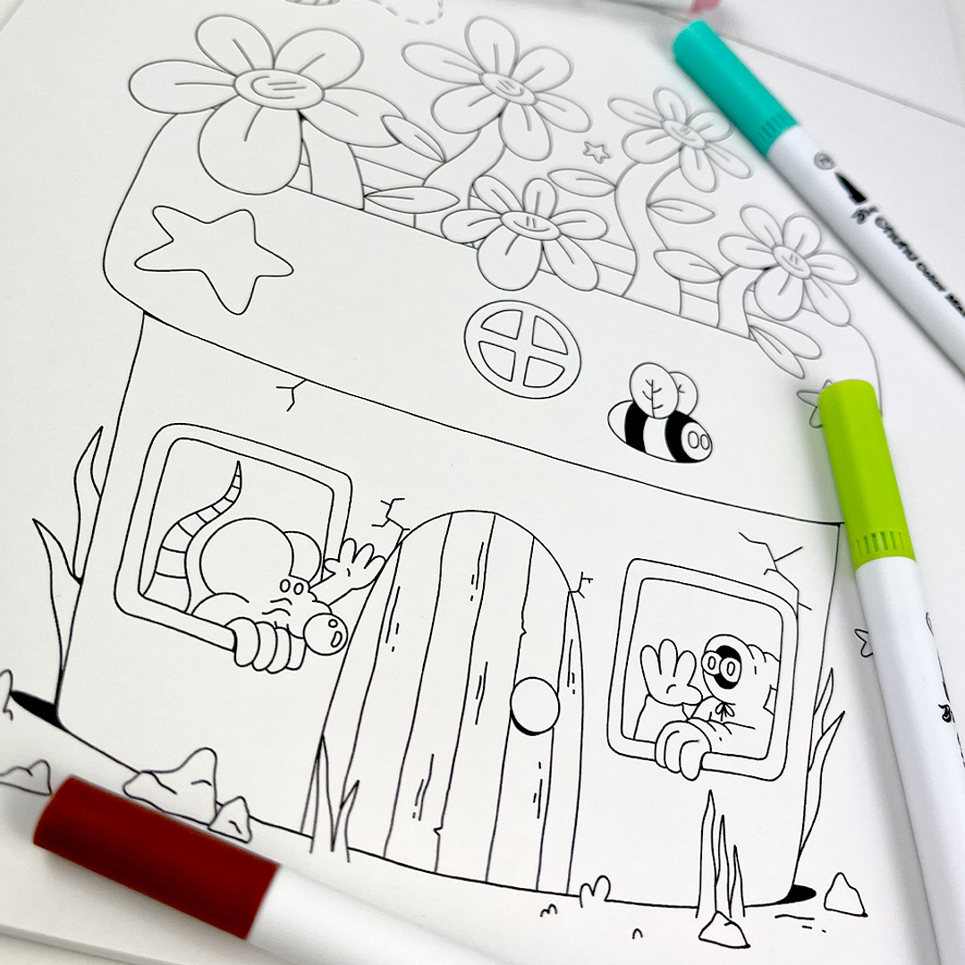 BLOCK PARA COLOREAR DERSI ESTUVO AQUI 5