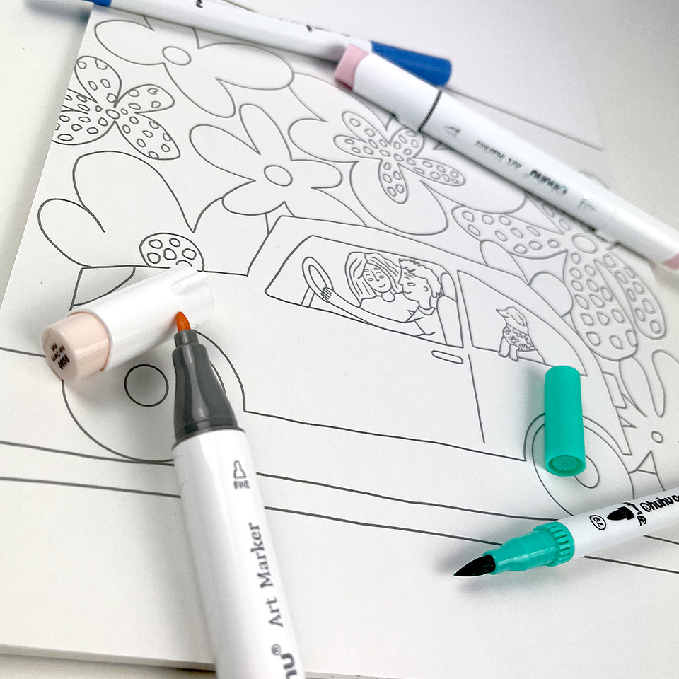 BLOCK PARA COLOREAR MOMENTOS PERFECTOS 5