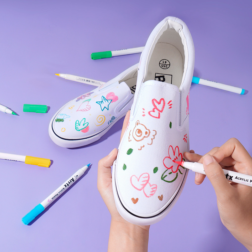 ARRTX MARCADORES ACRÍLICOS DE 30 COLORES 30A 4