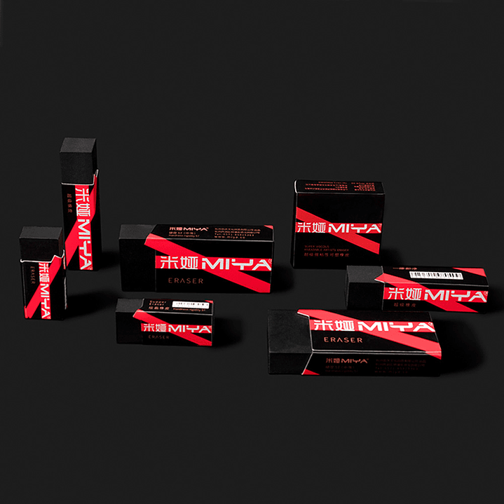 GOMA DE BORRAR CJ, NEGRO/BLANCO, GRANDE 4