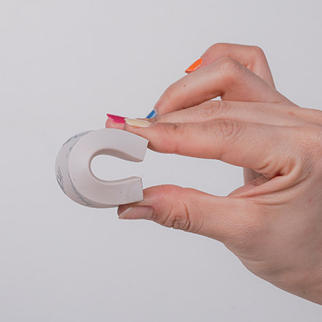 GOMA DE BORRAR SUAVE CJ, ROSA 2