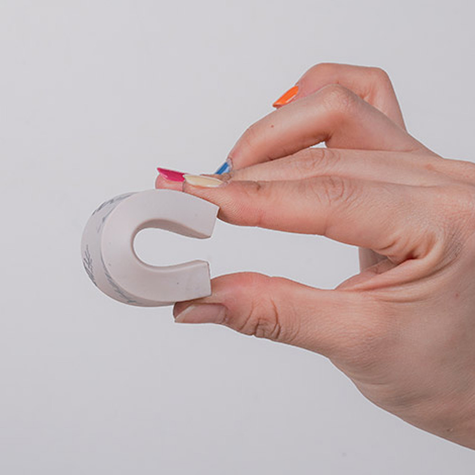 GOMA DE BORRAR SUAVE CJ, ROSA 2