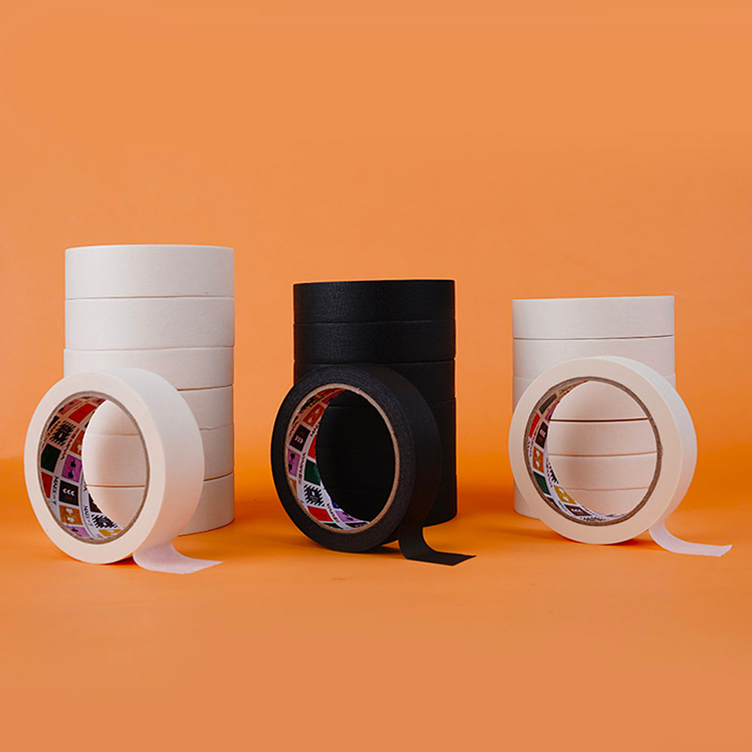 CINTA DE PAPEL CJ, ANCHO 24 MM (DIÁMETRO INTERNO 7,6 CM), LARGO 25 M, NEGRO 2