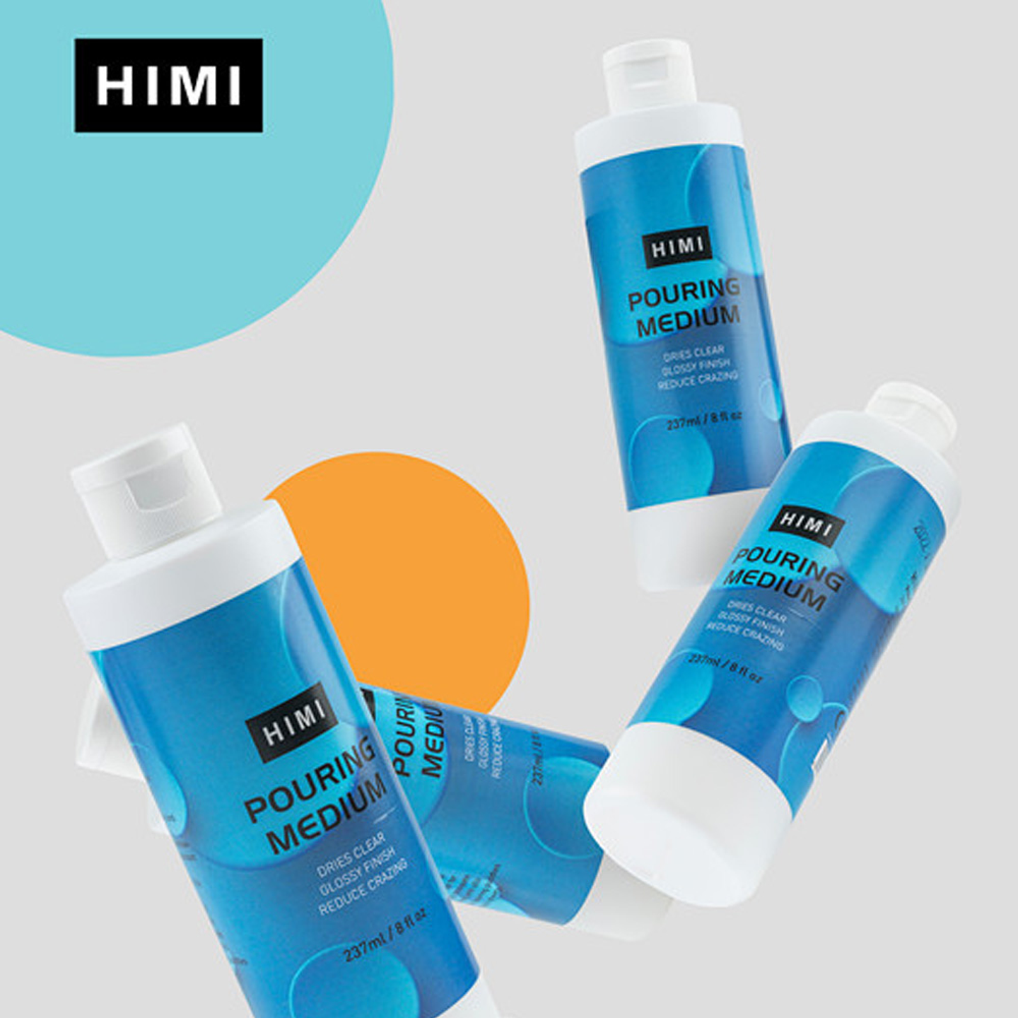 HIMI ACRILICO FLUJO MEDIO 237ML  1