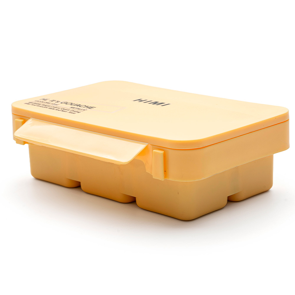 SET DE GOUACHE METALIZADA HIMI 12 COLORES 12 ML 4