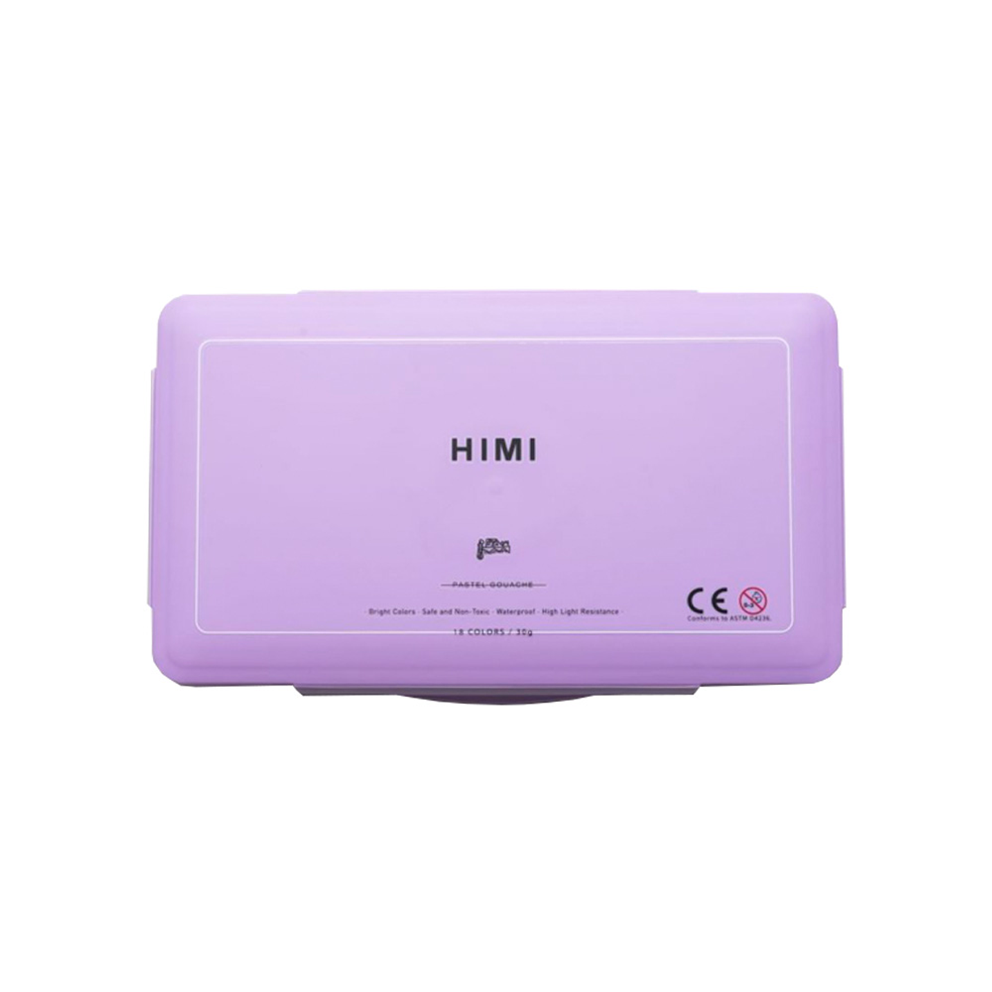 SET DE PINTURA 18 COLORES GOUACHE PASTEL HIMI 30G 4