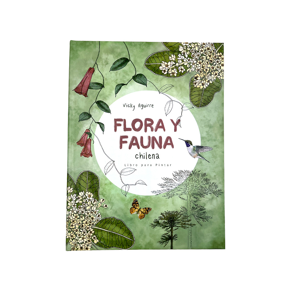 LIBRO FLORA Y FAUNA CHILENA DE VICKY AGUIRRE 1