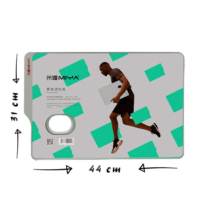 MIYA PALETA DE PINTURA PLÁSTICA 31 x 44 CM 2