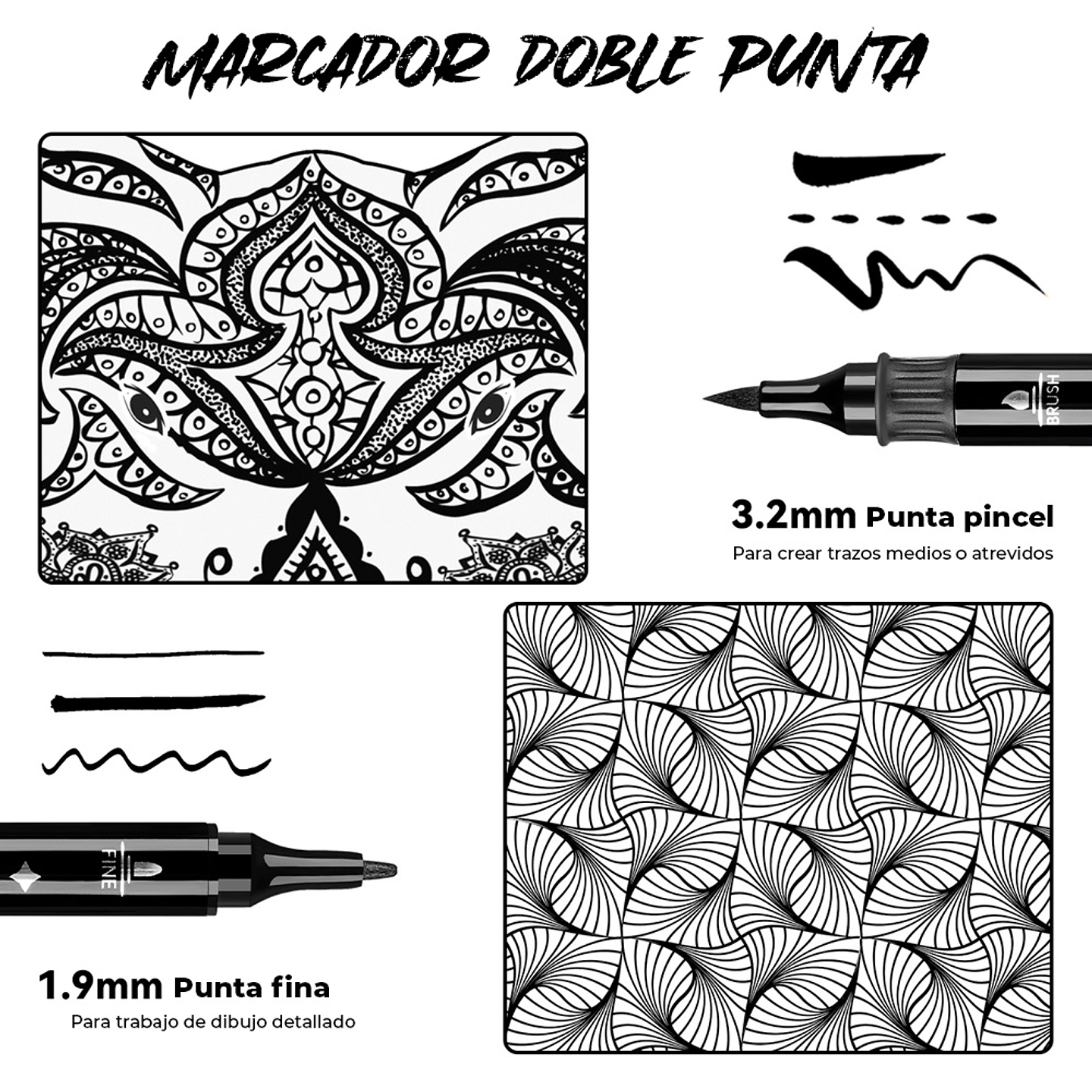Marcador Acrílico Arrtx X Unidad 3