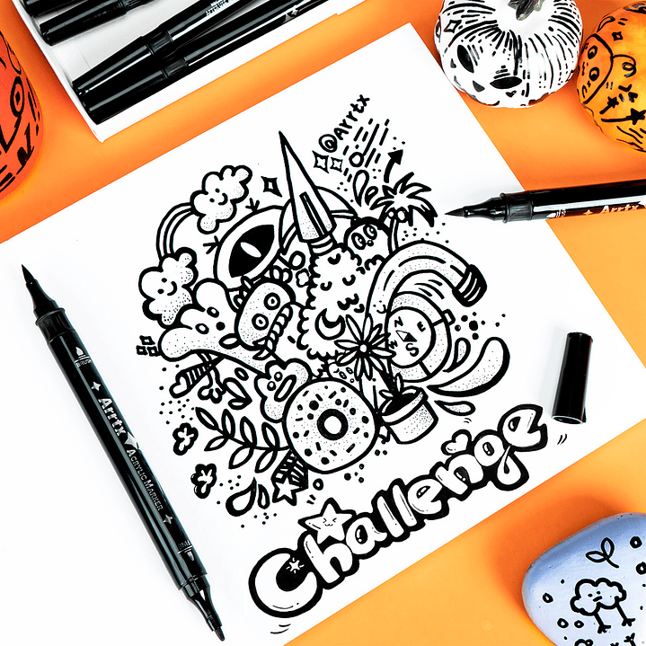 Marcador Acrílico Arrtx X Unidad 4