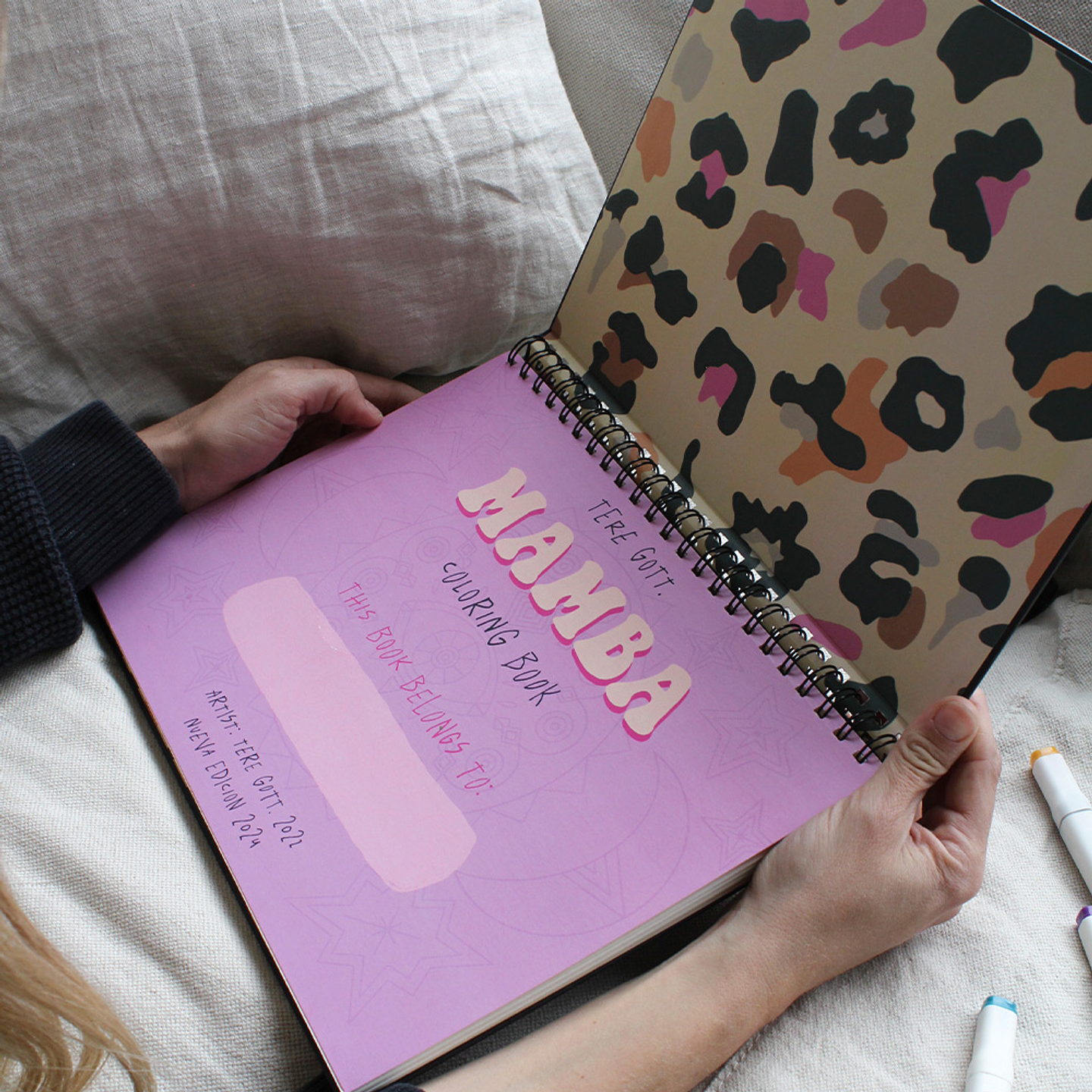 LIBRO PARA COLOREAR MAMBA TERE GOTT 2