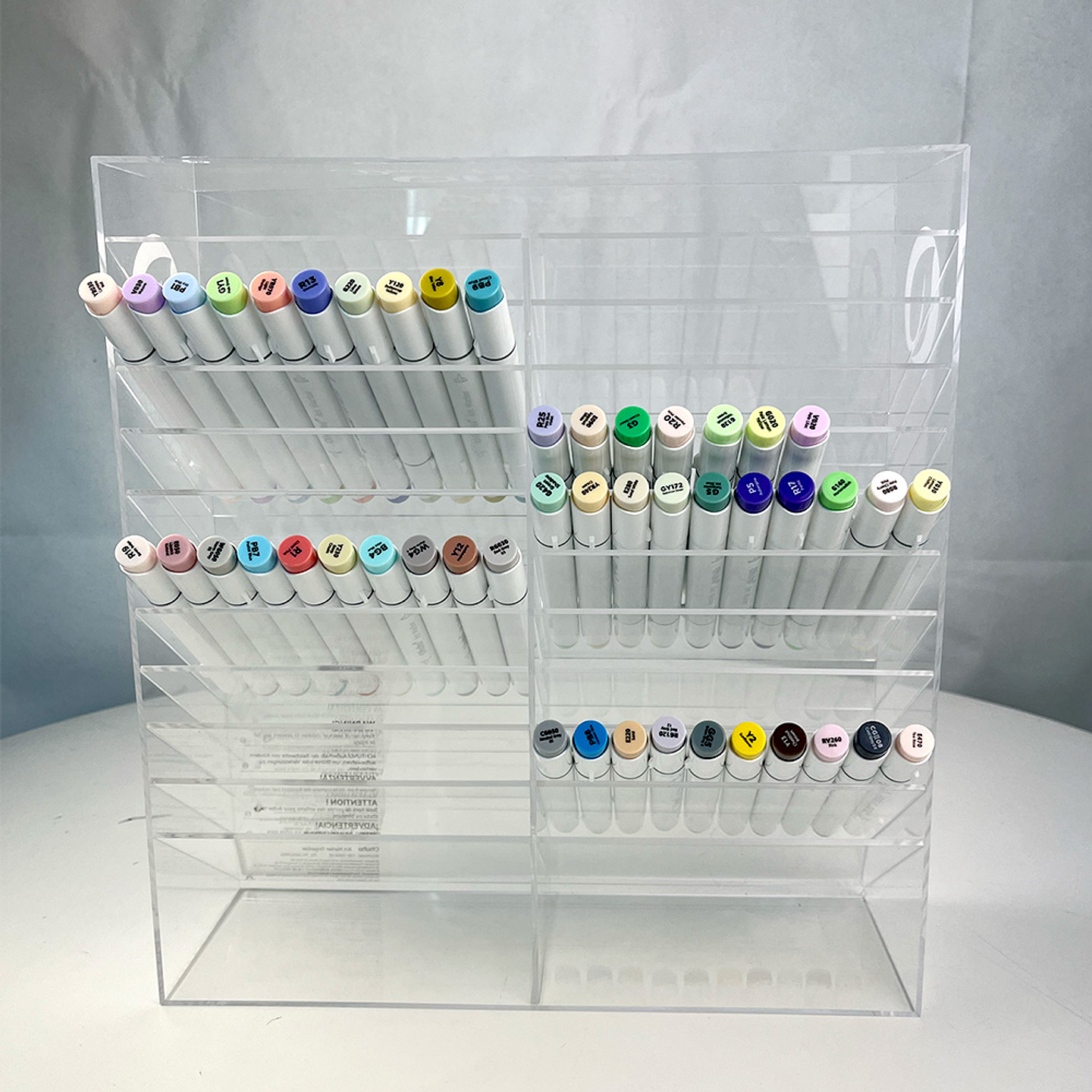 OHUHU ORGANIZADOR DE MARCADORES DE ACRÍLICO 4