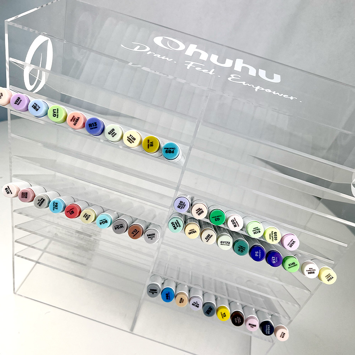 OHUHU ORGANIZADOR DE MARCADORES DE ACRÍLICO 5