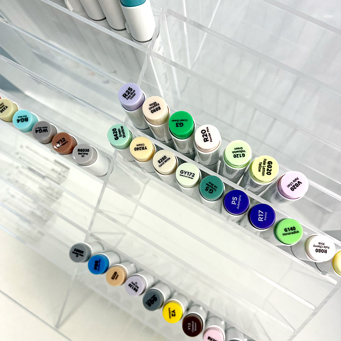 OHUHU ORGANIZADOR DE MARCADORES DE ACRÍLICO 7