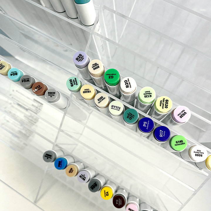 OHUHU ORGANIZADOR DE MARCADORES DE ACRÍLICO 7