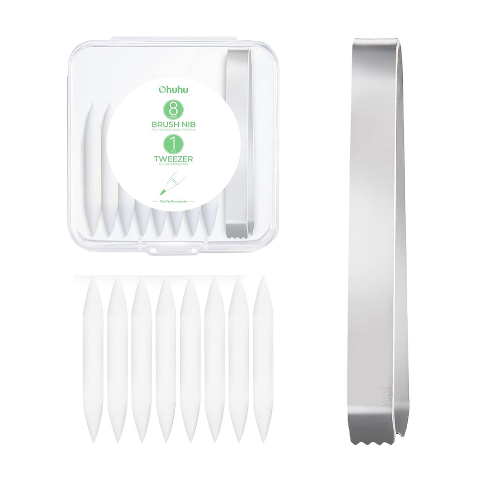 PUNTAS DE RECAMBIO PARA PINCELES OHUHU DE LA SERIE HONOLULU Y HONOLULU B 1