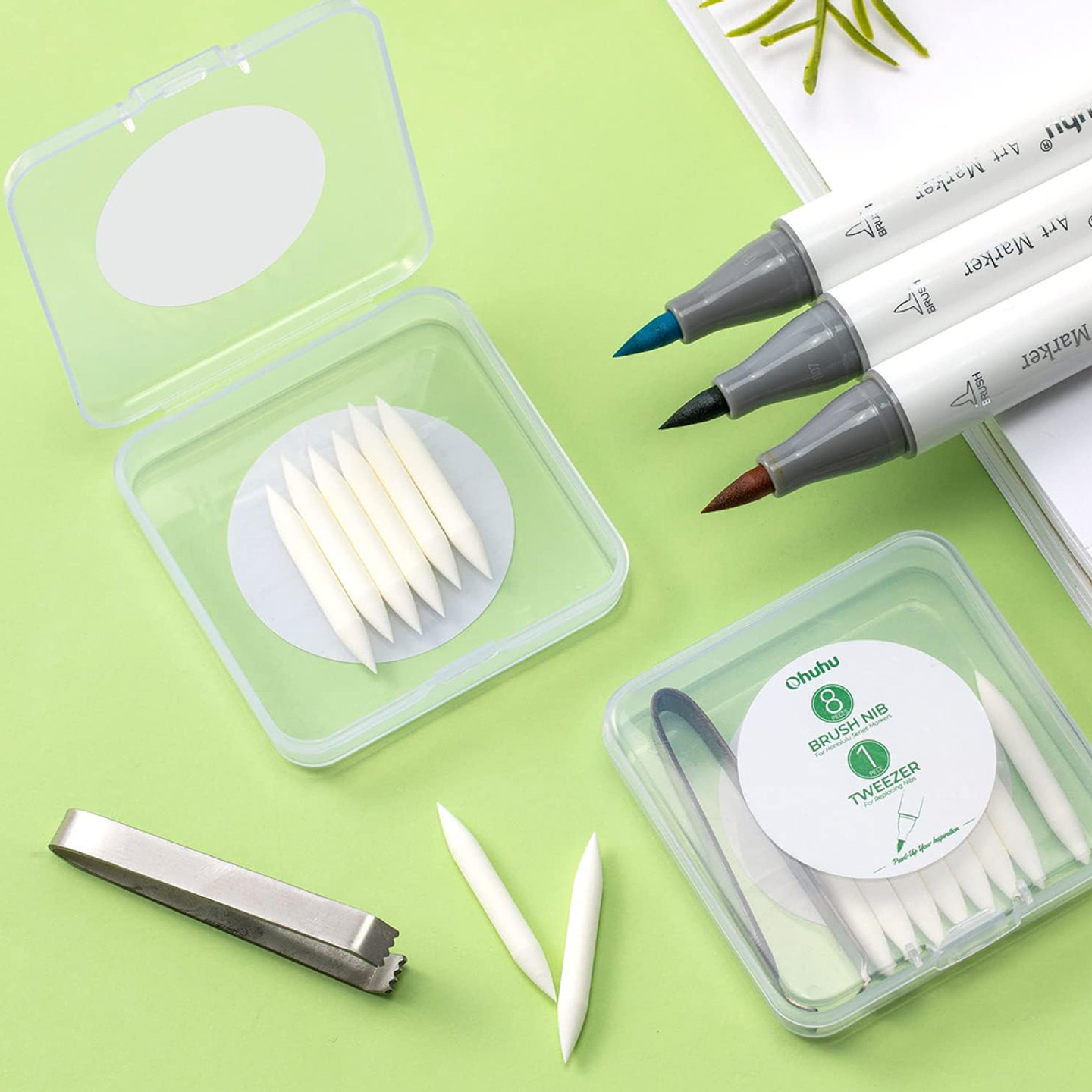 PUNTAS DE RECAMBIO PARA PINCELES OHUHU DE LA SERIE HONOLULU Y HONOLULU B 4