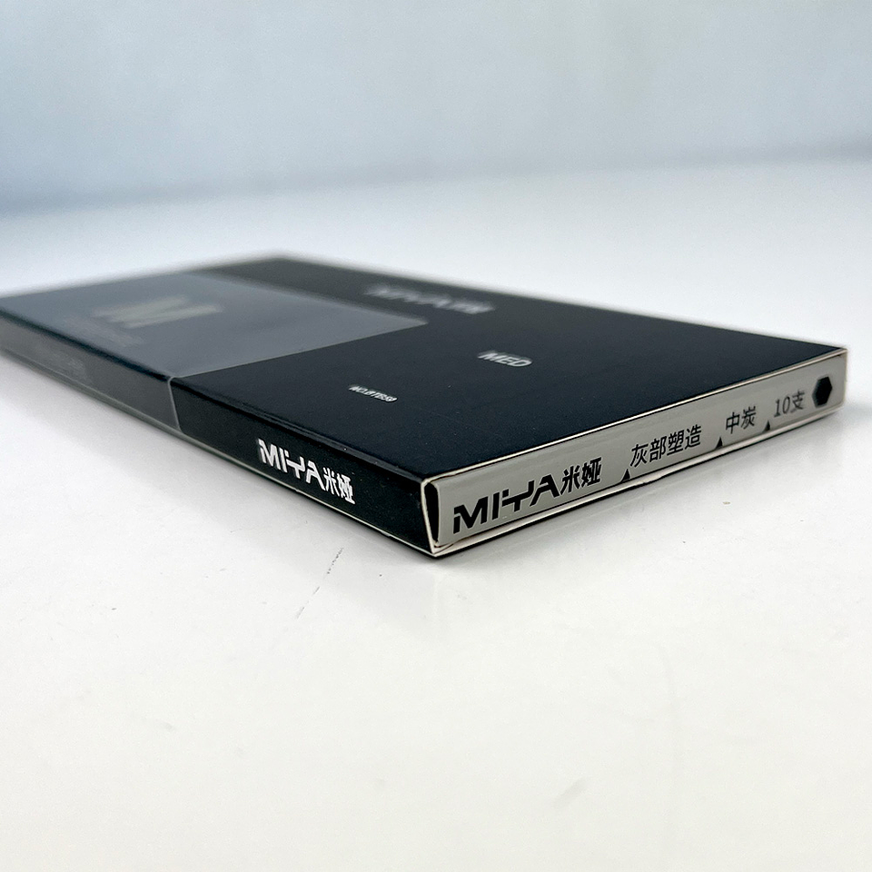 LÁPIZ DE CARBÓN MIYA SERIE M 10 UNDS MEDIO DURO 5