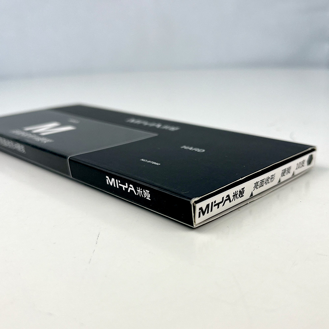LÁPIZ DE CARBÓN MIYA SERIE M 10 UNDS DURO 5