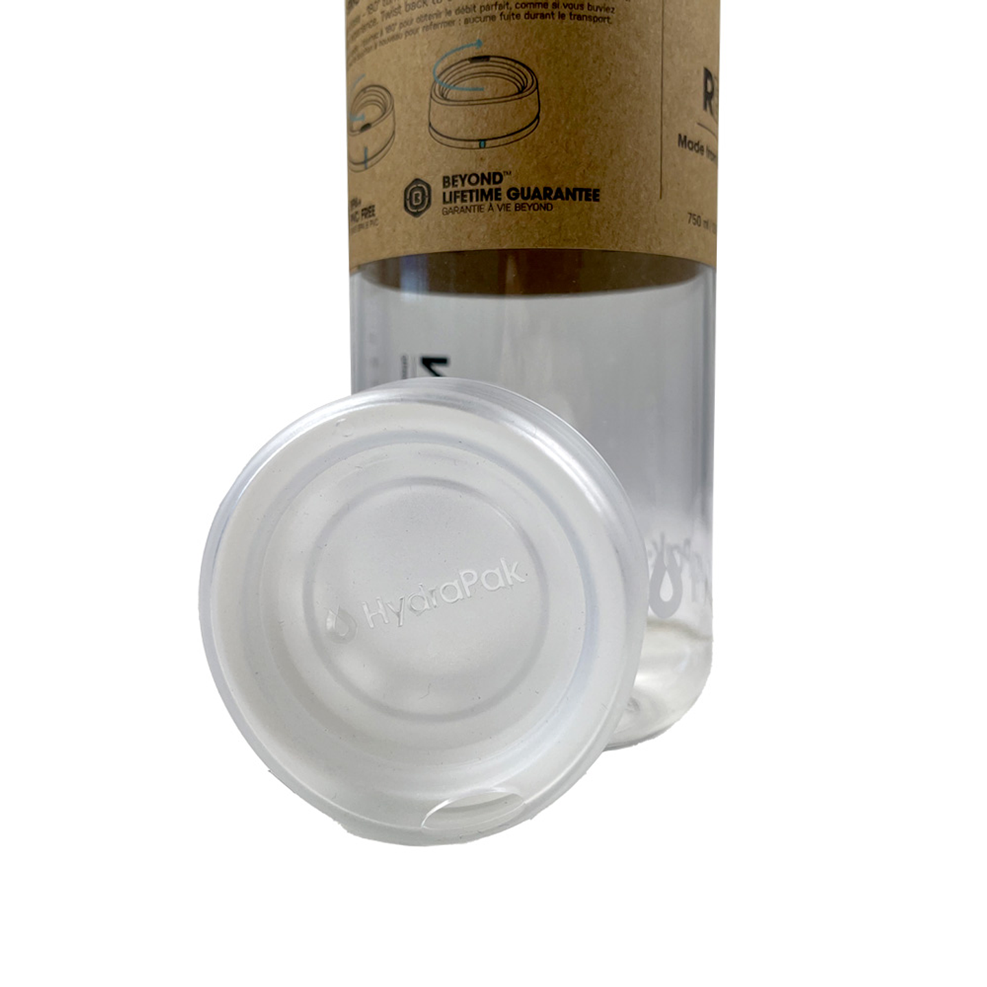 BOTELLA DE HIDRATACION ECOLÒGICAS RECON  BLACK/WHITE 750ML  4